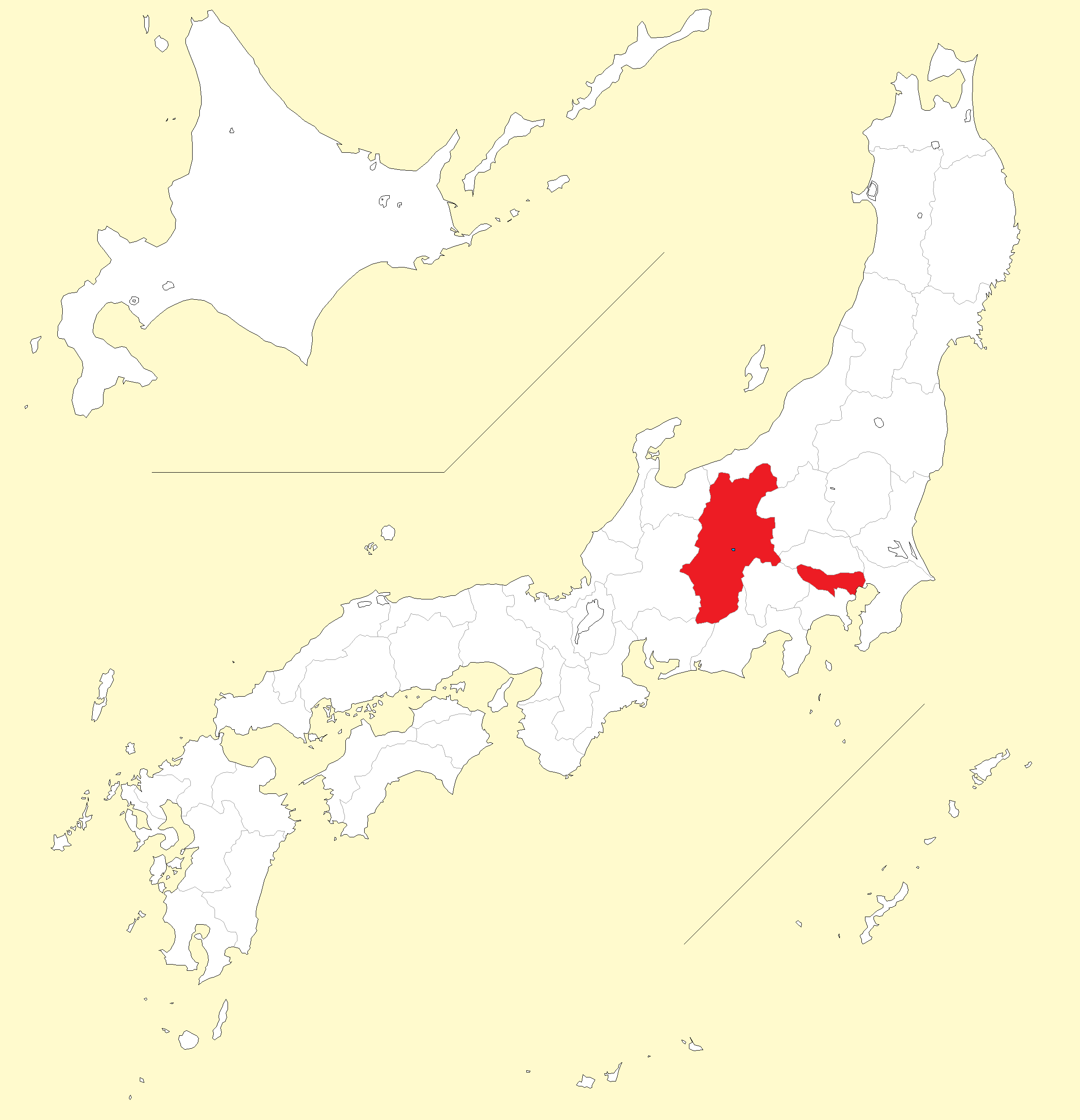 ニホンザル分布